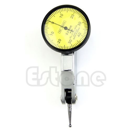 Level gauge scale dial test indicator precision metric dovetail rails 0-0.8mm for sale