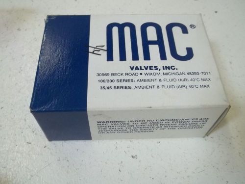 MAC VALVE 1113A-036 PUSH BUTTON OPERATOR *NEW IN A BOX*