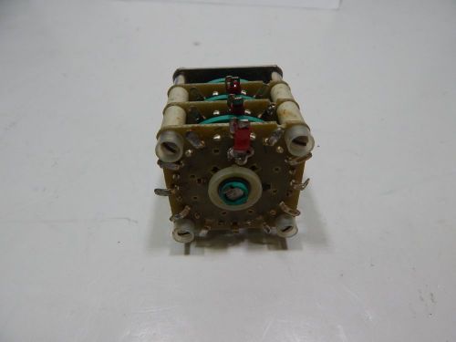 Shallcross rotary switch 6 pole 3 position for sale
