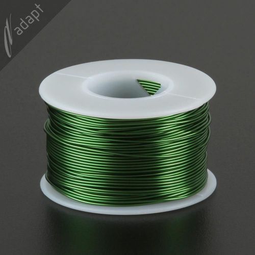 Magnet wire, enameled copper, green, 20 awg (gauge), 155c, 1/2 lb, 158ft for sale