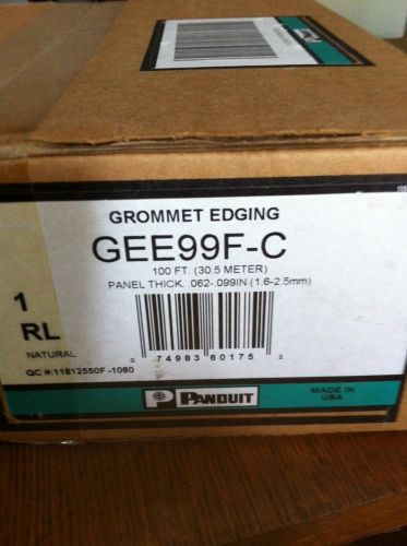 PANDUIT  GEE99F-C  GROMMET EDGING, POLYETHYLENE NEW IN SEALED BOX