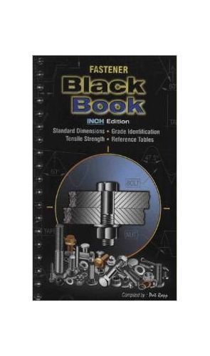 Fastener black book inch edition with free thread identification gauge for sale