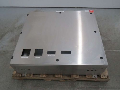 RALSTON V-SS-364010 STAINLESS 36X40X10 IN WALL-MOUNT ENCLOSURE B376335