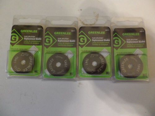 Greenlee Flex Splitter Replacement Blades (4) Part # 1941-1