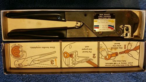 VINTAGE ELECTRIC WIRE CRIMPING TOOL