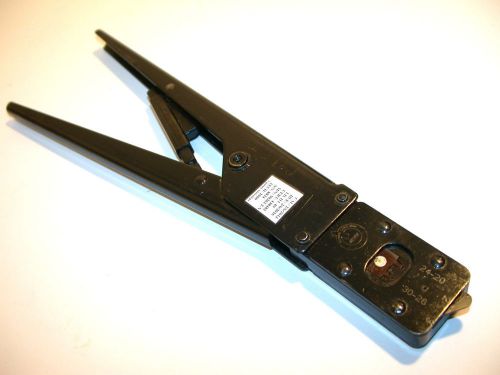 Amp commercial 24-20 30-26 awg crimping tool 90202-2-n calibrated for sale