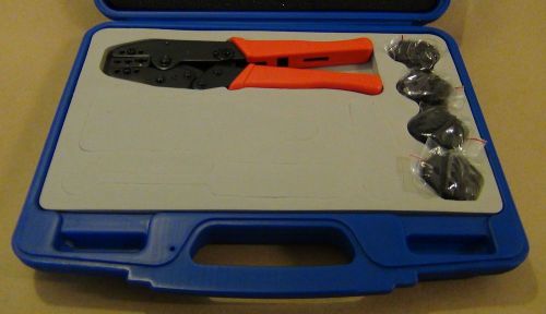 Wire Crimper Tool PREP KIT 5-DIES AWG 22-6 INSULATED &amp; NON-INSULATED TERMINAL