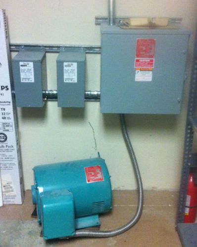 3 Phase converter - You get all you see here. Have purchasing paperwork.