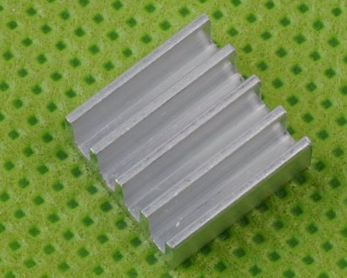 10pcs heat sink 11x11x5mm five tooth aluminum cooling fin ic heat sink for sale