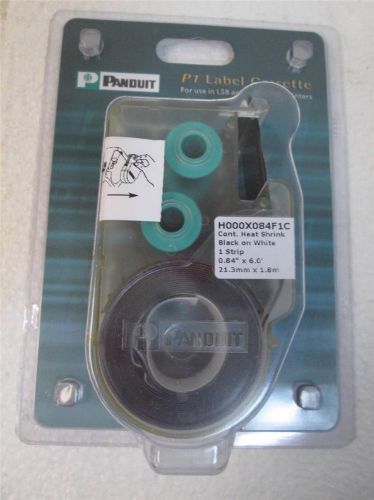Panduit h000x064h1c p1 label cassette continuous heat sink 34t1606  0.84&#034; x 6.0&#039; for sale