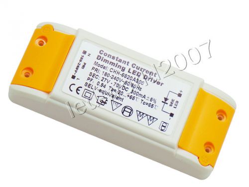 Constant current dimming dimmable led driver for (9~20)*1w high power led light for sale