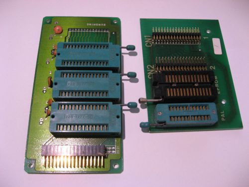 EPROM Programmer ZIF Socket Boards Qty 2 - USED Parts