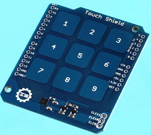 Mpr121 touch shield 9 keys 5v for arduino new for sale