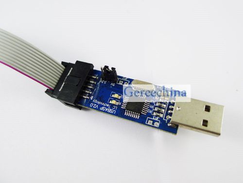 NEW 51 AVR Programmer USB ISP Downloader ATMega8