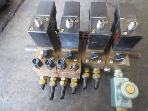 Leadwell mcv-550e cnc 4 solenoid nok f-tec dx422-s9-l solenoid valve on manifold for sale