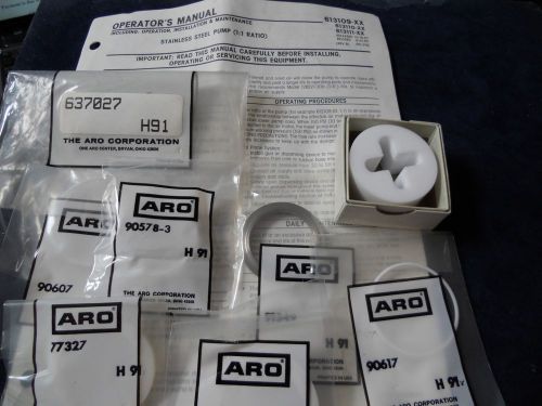 New aro,ingersoll rand pump service kit, #637027 stainless steel pump 1:1  h91 for sale