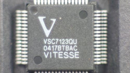 VITESSE, VSC7123QU, 10 bit Fibre Channel &amp; Gigabit Ethernet Transceiver  (391)