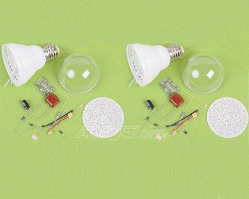 2 lots of 60 LEDs Energy-Saving Lamps Suite DIY Kits Electronic suite