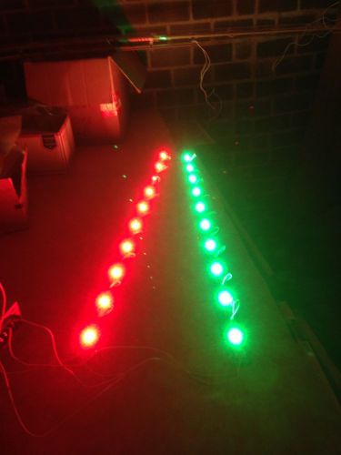 Holiday LEDs - 80 Red and Green Power Axis 1W LED Modules