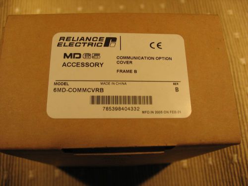 Reliance Electric 6MD-COMMCVRB MD65 Communication Option Cover