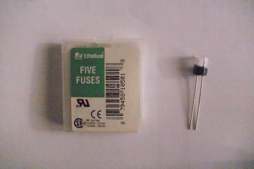 N°1 X  0279.010V Littelfuse Fuses with Leads (Through Hole) 125V .01A MICRO