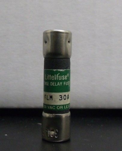 Brand new littelfuse flm-30a 30amp 125v time delay fuse for sale
