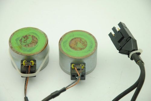 MAGNET SCHULTZ GMHX050X20A0, Electromagnets 50mm 24VDC w/ Adapter, Lot of 2