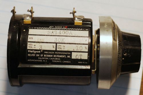 Helipot SA 1400A precision 10-turn potentiometer  30K ohm