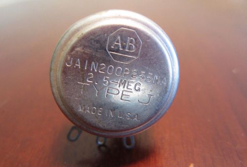 Allen bradley ja1n200p255ma type j potentiometer for sale