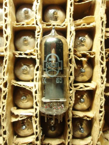 8x 6E5P Russian Audiophile Tetrode Tubes Reflector 1965 NOS Tested