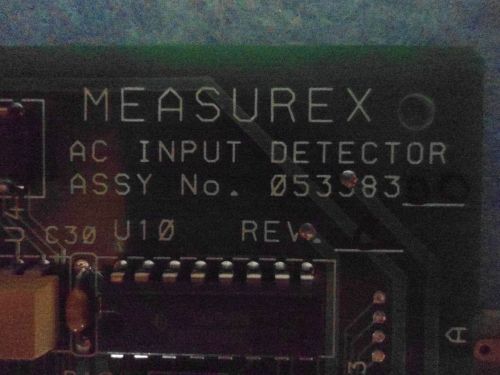 Honeywell Measurex 05358300 AC input detector