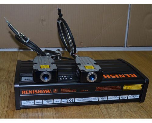 RENISHAW RLE10 fiber optic laser encoder with RLD10-3R X 2