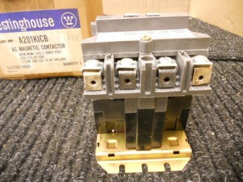 New - A201K1CB Westinghouse AC Magnetic Contactor S#276A134G02