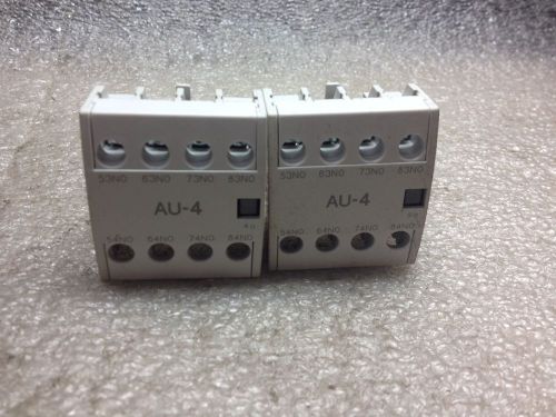 (q14) 2 altech crp au-4 auxiliary contacts for sale