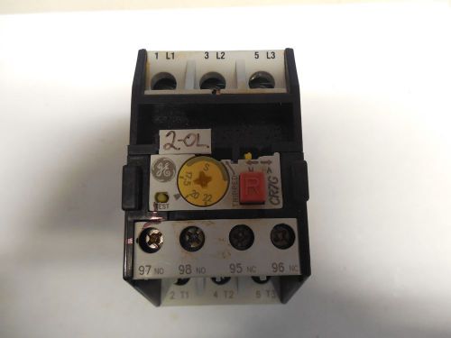 Ge general electric overload relay cr7g1ws 17,5-22a a amp w/ cr7xy3 for sale
