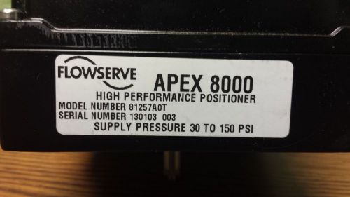 FLOWSERVE APEX 8000 81257A0T *NEW NO BOX*