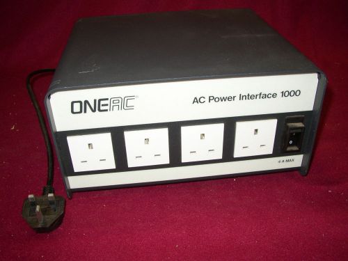 OneAc AC Power Interface 1000 Conditioner  57K2