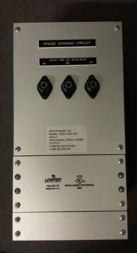 Leviton phase sensing relay box, 120v for sale