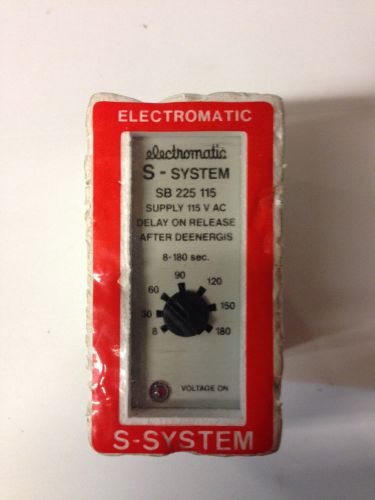 Electromatic SB 225 115 Delay on Release 8-180sec