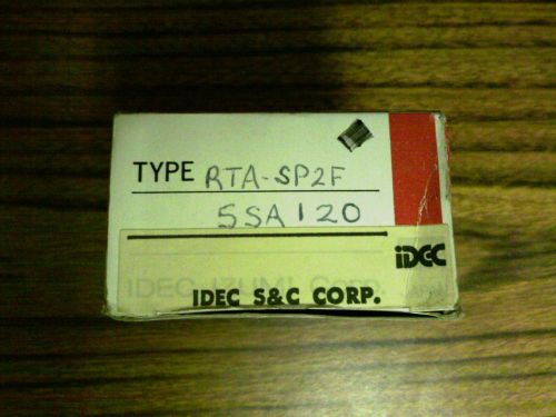 IDEC RTA-SP2F 120V 5SA120 TIMER