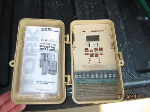 Tork  2 channel time switch  dzs200bp for sale