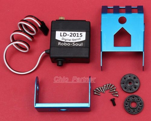Blue 1dof mechanical claws non-mergeable ld-2015 digital servo for robot car for sale