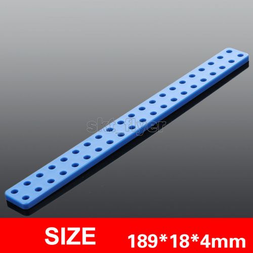 1pcs 189*18*4mm plastic connect strip fixed rod frame for robotic car model toy for sale