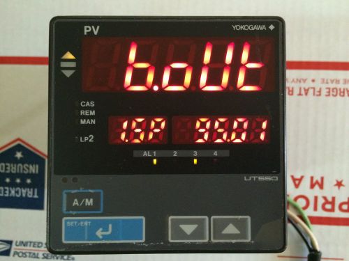 Yokogawa ut550 temperature controller 1/4 din for sale