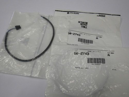 Allen-bradley 60-2743,series a actuator output cable,lot of 3 for sale