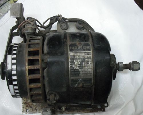 vintage teletype motor