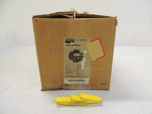 Dayton Industrial Motor 5K262Y,  1/4  HP, 115/230V, 1725 RPM, Phase 1, 60 HZ, NIB