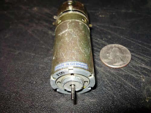 (5) Dunkermotoren 3-30 vdc governor controlled permanent magnet motors