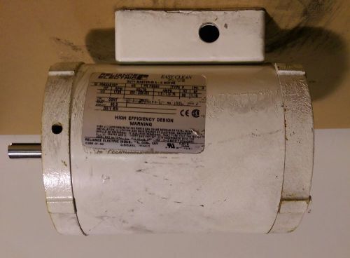 .5 hp a-c motor by reliance electric duty master - easy clean plus for sale