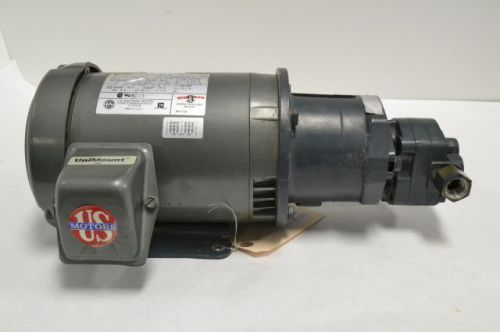 Us motors r465a with pump ac 1hp 460v-ac 1735rpm 143tc 3ph motor b233763 for sale